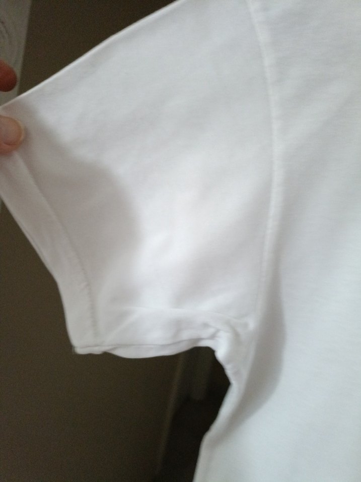 Erkek Çocuk Beyaz Baskılı Kısa Kollu Tişört - Görsel 5