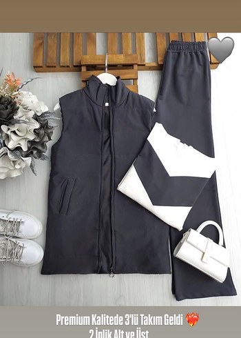 3'lü Yelekli Takım - Görsel 2