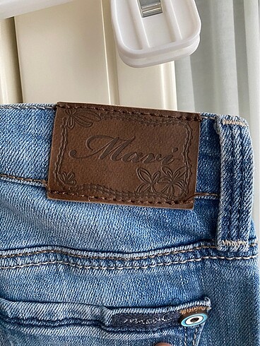 24-36 Ay Beden Mavi jeans kiz bebek tarz kot pantolon