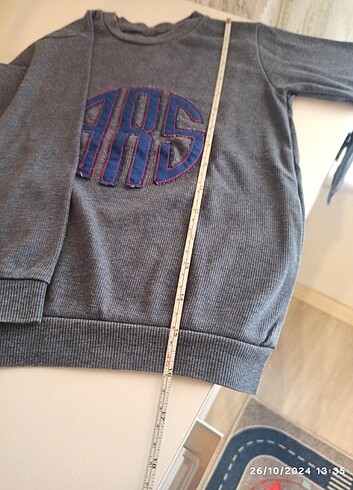 4 Yaş Beden gri Renk Erkek çocuk sweatshirt 