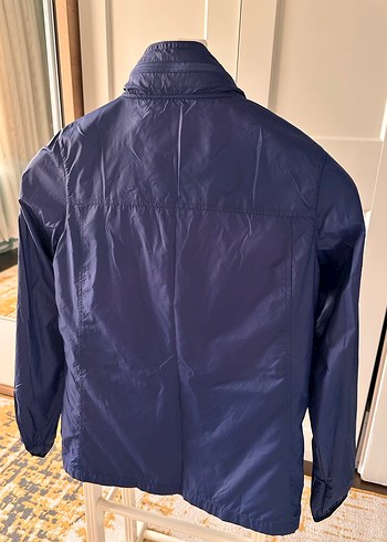 Mavi New Balance Fermuarlı Spor Ceket - Görsel 3