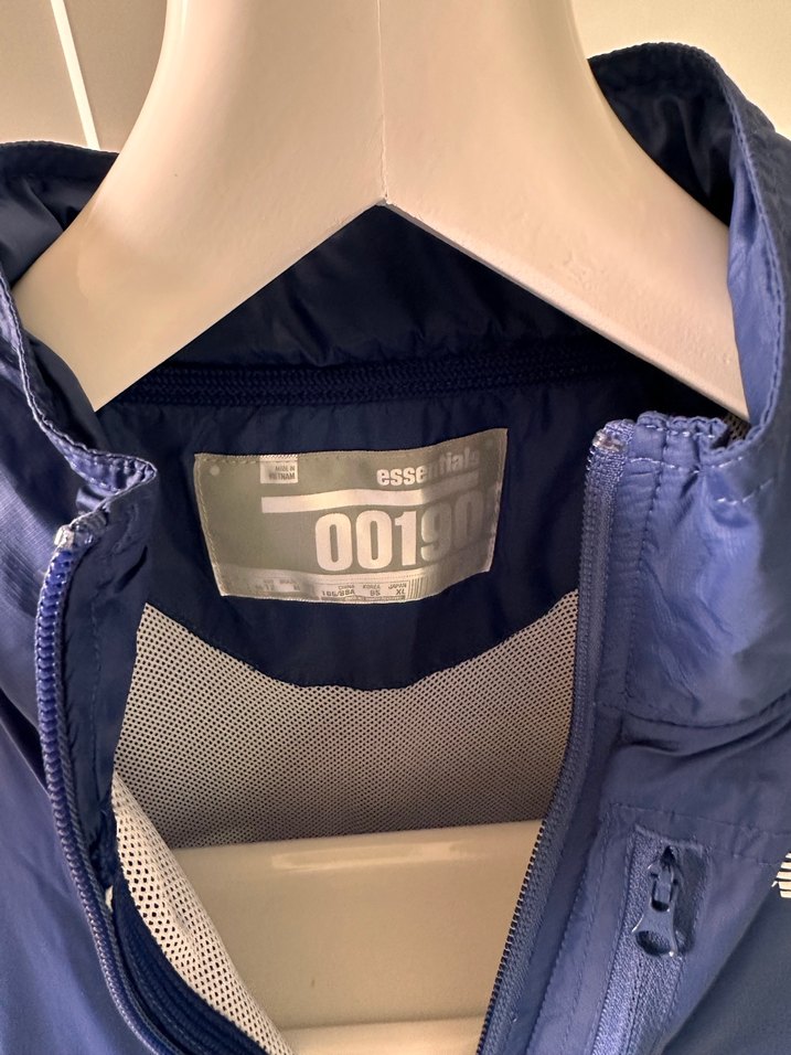 Mavi New Balance Fermuarlı Spor Ceket - Görsel 2