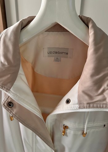 Parisian Tarzı Beyaz Midi Kadın Ceket - Görsel 2