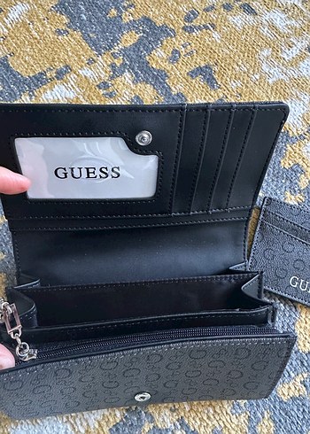 Siyah Deri Kadın Cüzdanı - Görsel 2