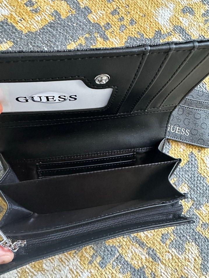 Siyah Deri Kadın Cüzdanı - Görsel 3