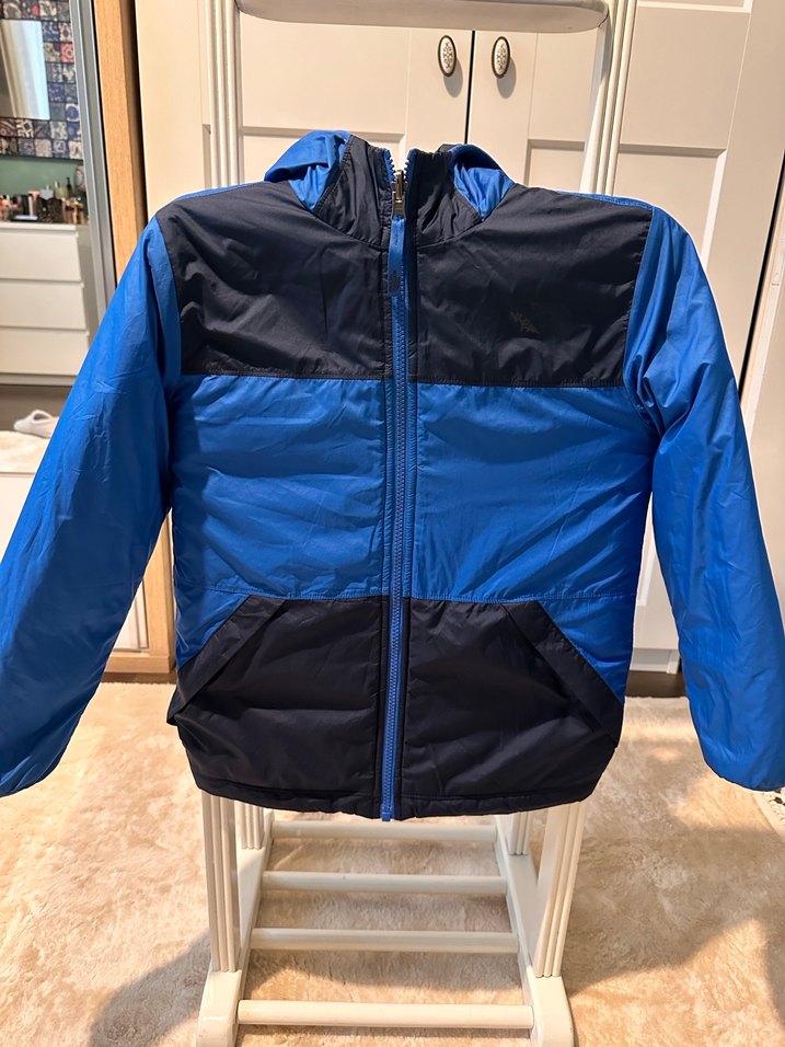 Erkek Çocuk Lacivert Fermuarlı Mont - Görsel 4