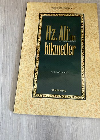 Hz. Ali'den Hikmetler - Semerkand Yayınları