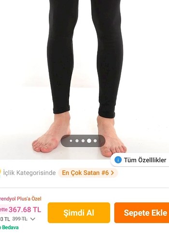 Isil Termal Unisex içlik tayt - Görsel 3