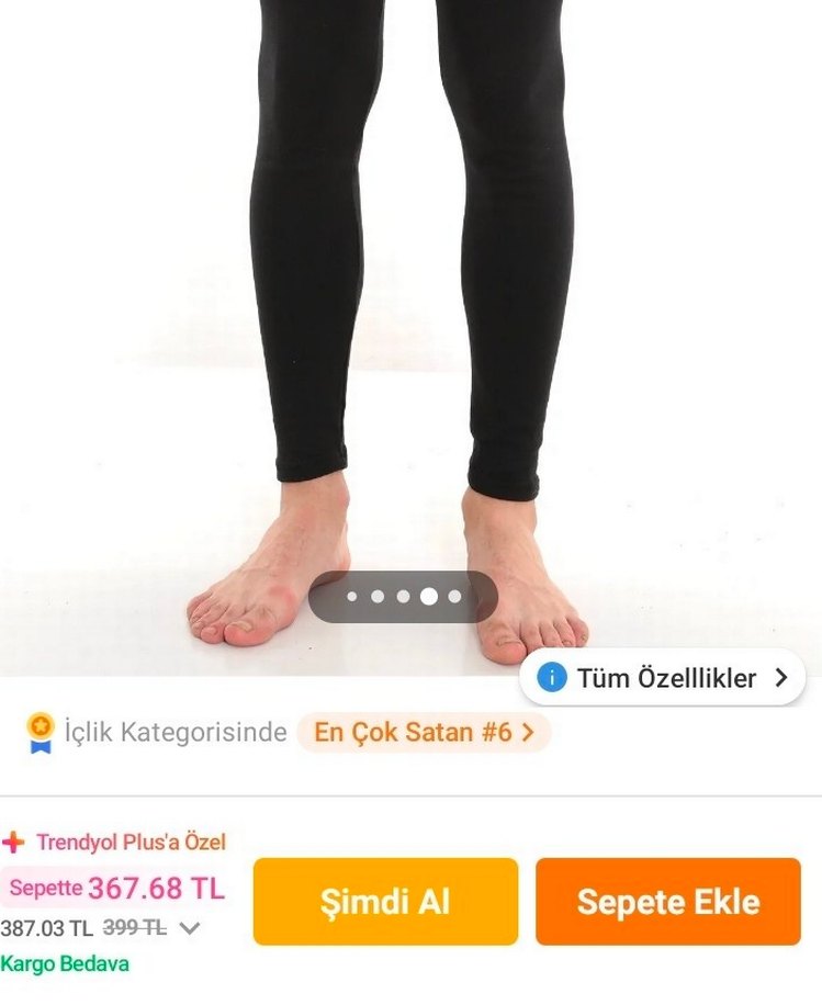 Isil Termal Unisex içlik tayt - Görsel 3