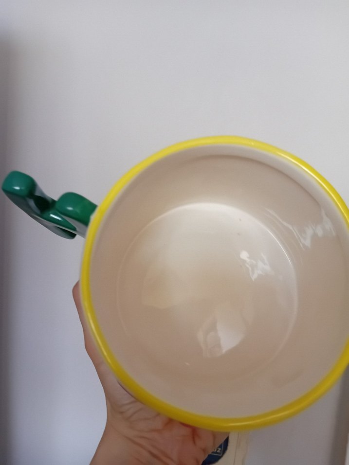 Renkli Happy Yazılı Seramik Kupa - Görsel 3