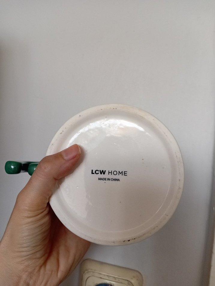 Renkli Happy Yazılı Seramik Kupa - Görsel 5