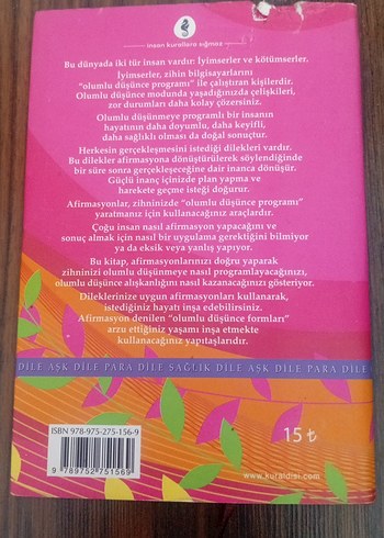 NİL GÜN KÜÇÜK RENKLİ DİLEK KİTABI KURALDIŞI YAY. - Görsel 2