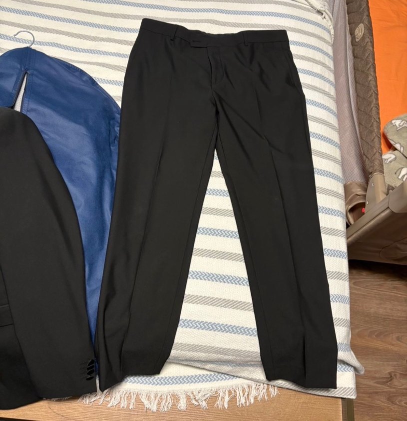 Erkek Siyah damatlık - Görsel 4