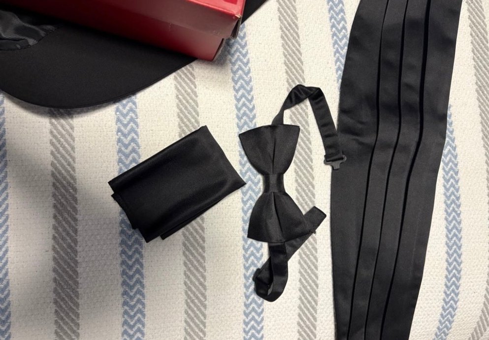 Erkek Siyah damatlık - Görsel 2