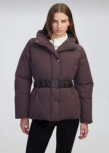 İpekyol Kemerli Kadın Kışlık Mont - Görsel 2