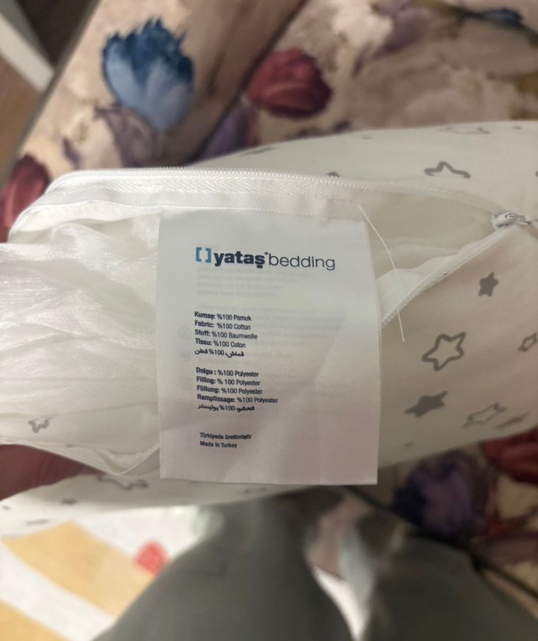 Gri Emzirme ve Hamilelik Yastığı - Görsel 2