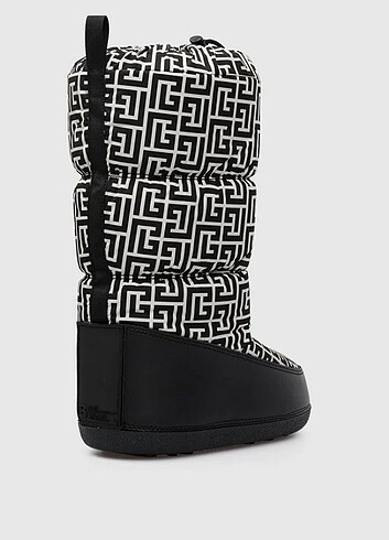 Balmain BALMAIN PARIS - Unixes Monogram Padded Snow Boots 