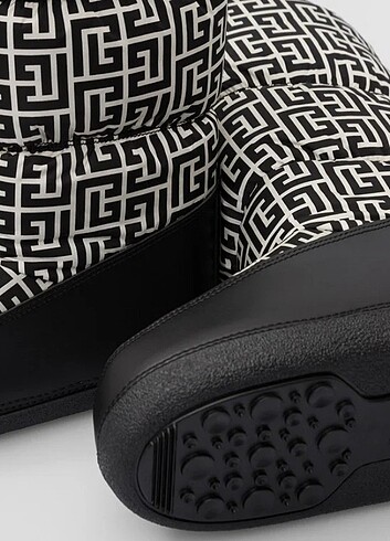 41 Beden çeşitli Renk BALMAIN PARIS - Unixes Monogram Padded Snow Boots 