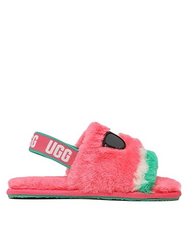 Ugg UGG Exclusive Watermelon Fluff Yeah Slides Çocuk Terliği 27,5 Nu