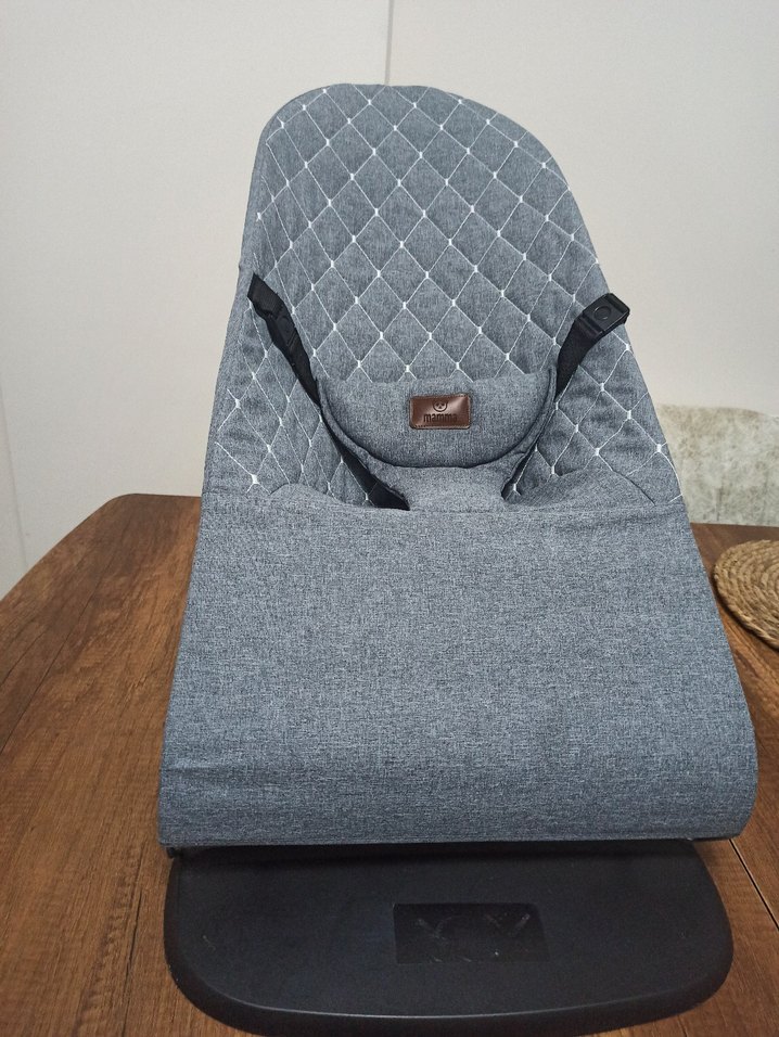 Gri Bebek Taşıma Slingi - Görsel 4