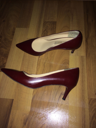 38 Beden Bordo klasik stiletto