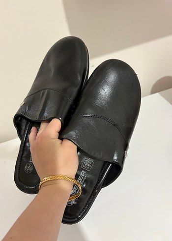 Siyah  erkek çeyiz terliği - Görsel 2