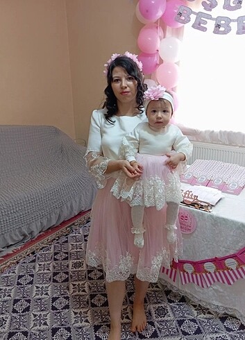 Anne kız abiye