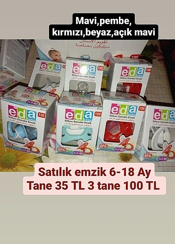 Diğer Bebek emzik 