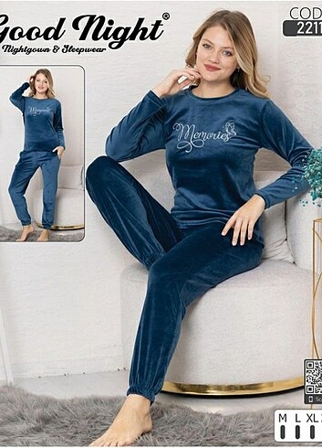 KADİFE PİJAMA TAKIMI 