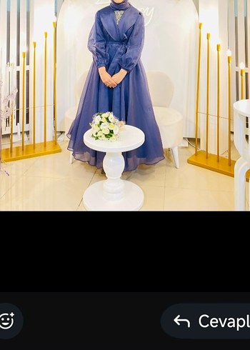 Uzun Kollu, Fitted, Drapeli Parisian Elbise temiz 1 kere giyildi