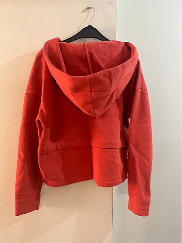 xs Beden kırmızı Renk Kapşonlu sweat
