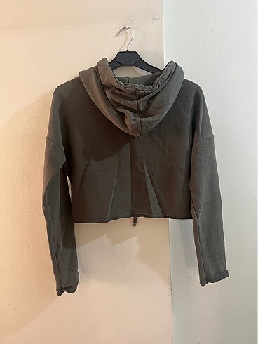 s Beden haki Renk Cropsweatshirt