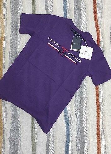 Tommy Hilfiger bisiklet yaka t-shirt