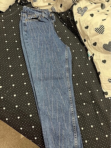 36 Beden Taşlı pantolon