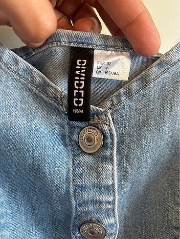 xs Beden H&M Kot elbise