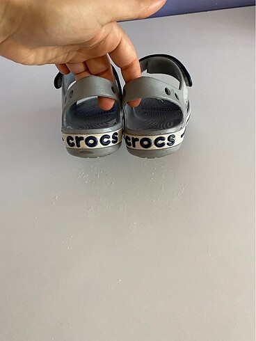27 Beden gri Renk Crocs sandalet