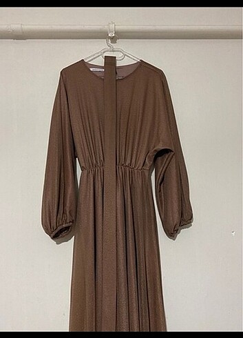 Kahverengi abiye  - Görsel 2