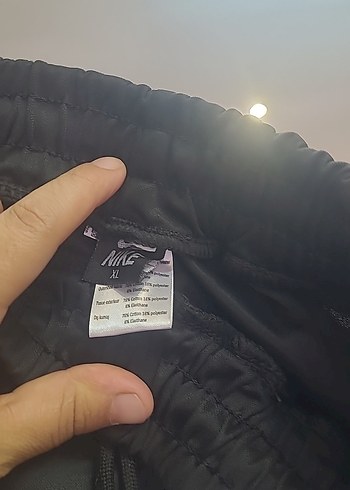 Nike Nike Siyah Rahat Kesim Erkek Şort