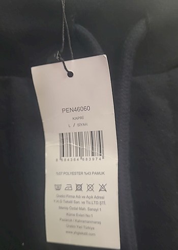 l Beden Siyah Mini Bermuda Şort