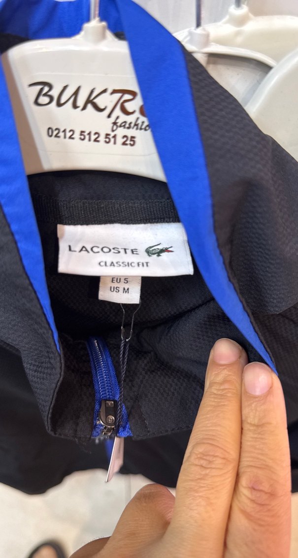 Erkek Siyah Spor Fermuarlı Yağmurluk - Görsel 4