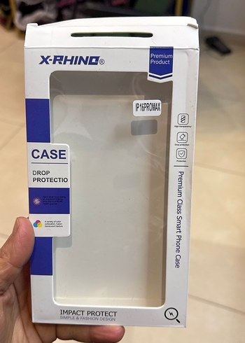 Bej Düğmeli Modern Telefon Kılıfı - Görsel 2