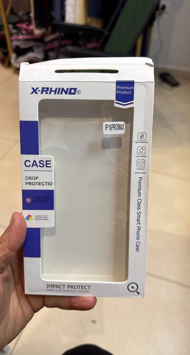 Bej Düğmeli Modern Telefon Kılıfı - Görsel 2