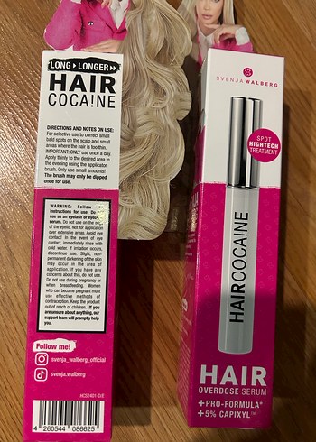 #haircocaine saç serumu - Görsel 2