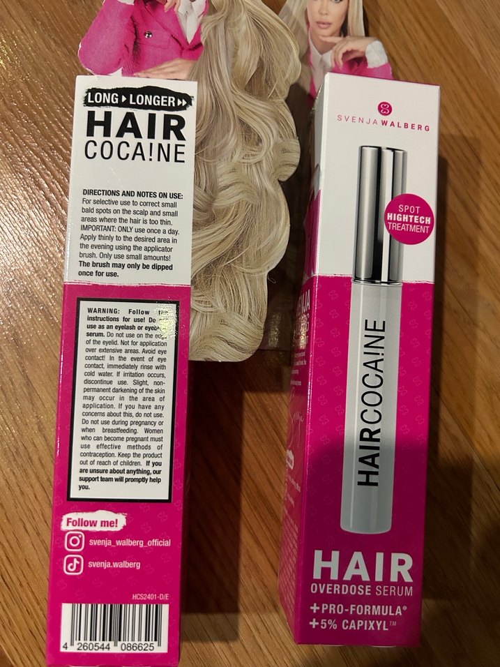 #haircocaine saç serumu - Görsel 2