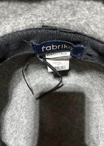 Gri Yün Kadın Şapka Tokalı - Görsel 4