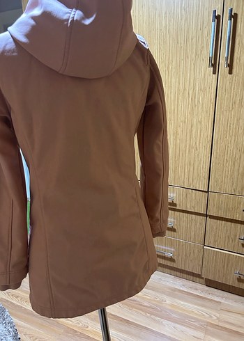 Softjel kız çocuk trençkot - Görsel 3