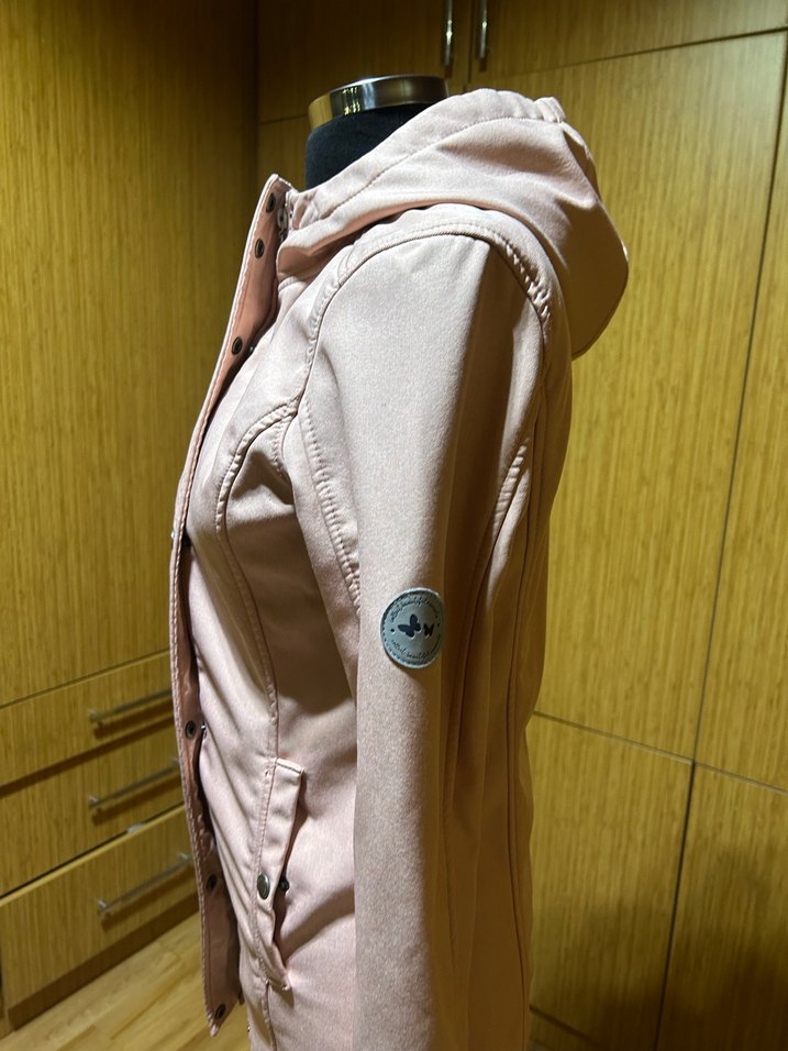 Softjel kız çocuk trençkot - Görsel 2