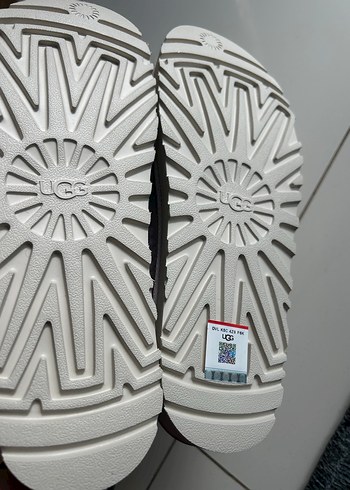 #ugg lila deri terlik - Görsel 4