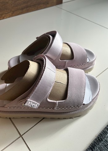#ugg lila deri terlik - Görsel 6