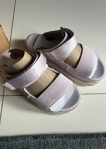 #ugg lila deri terlik - Görsel 2